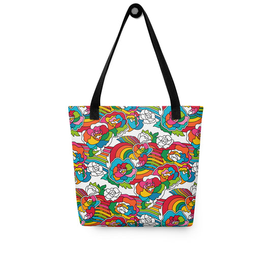 Tote bag - RAINBOW-NEL - Joyful rainbow print Default Title