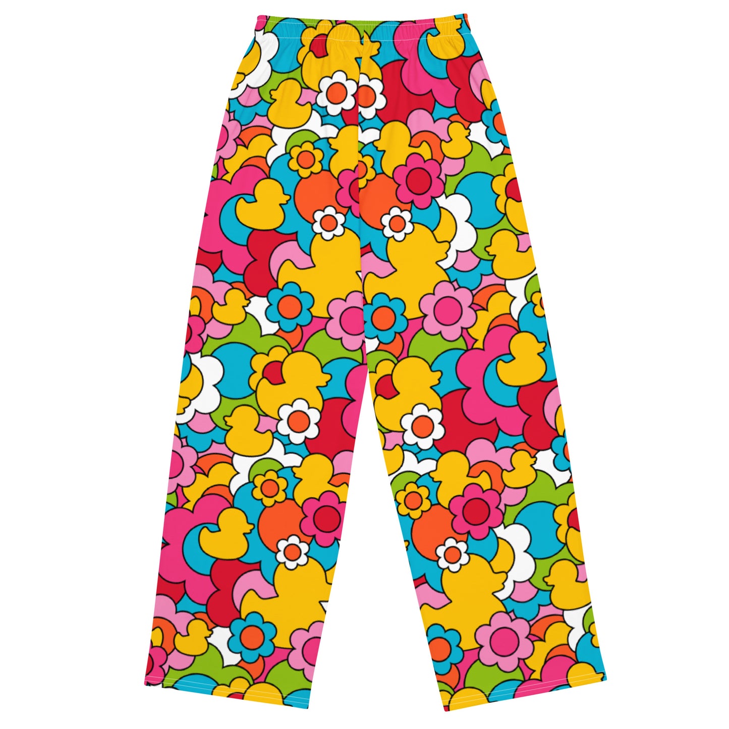Pants - DUCK PARADISE color - Flower ducks print