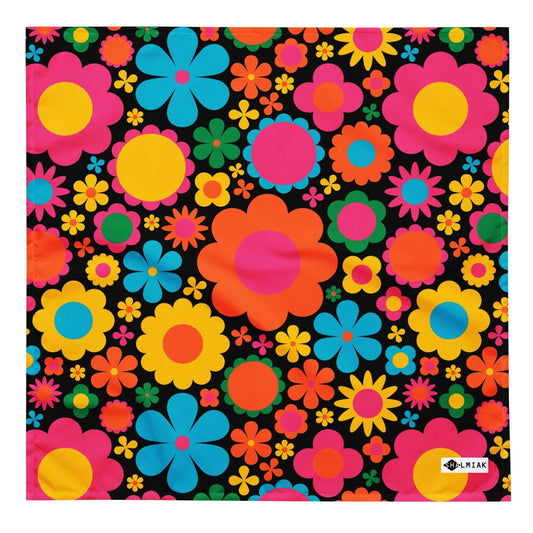 Bandana - BLOOMPOP happy - Popping Bloom Print