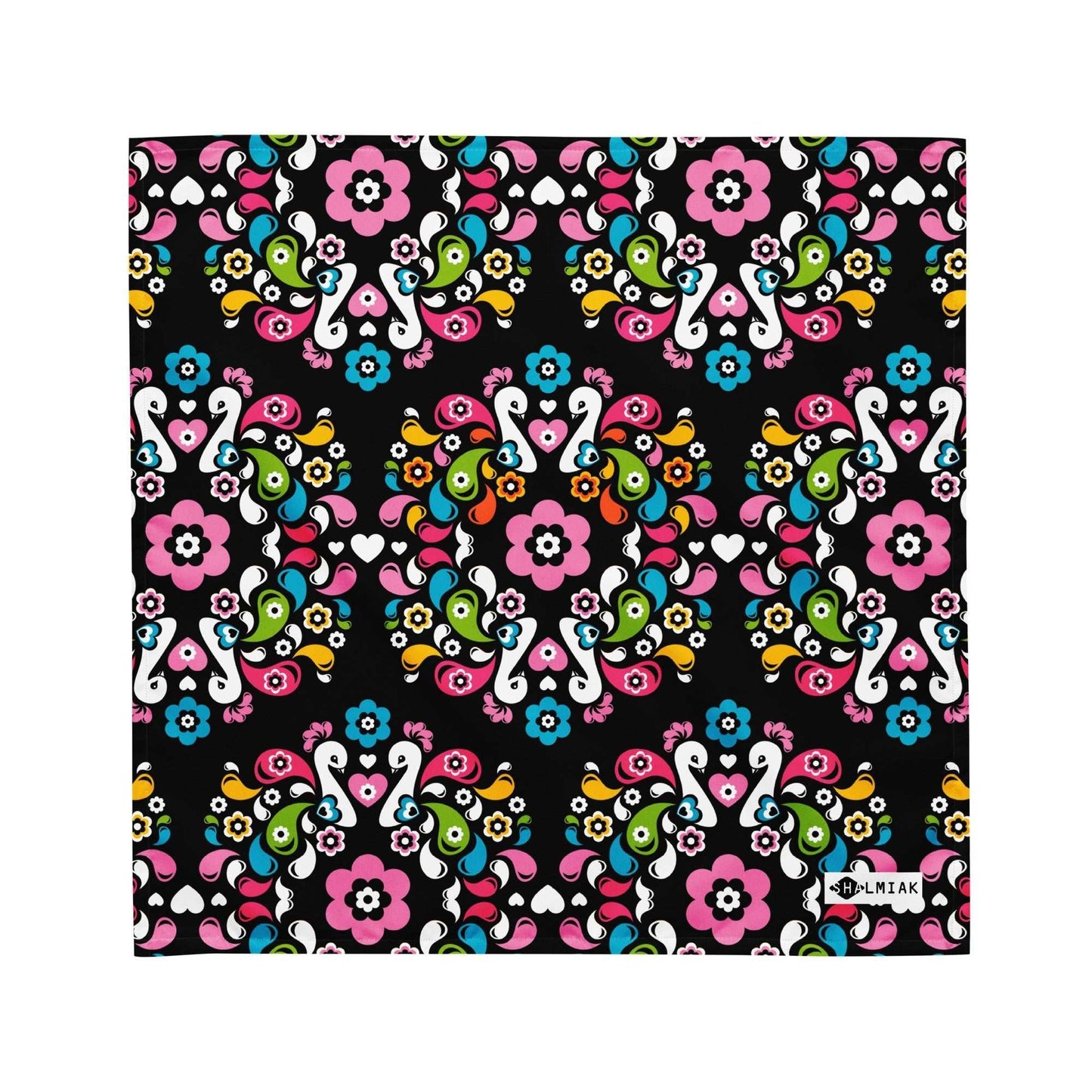 Bandana - PEACOCK LOVE happy