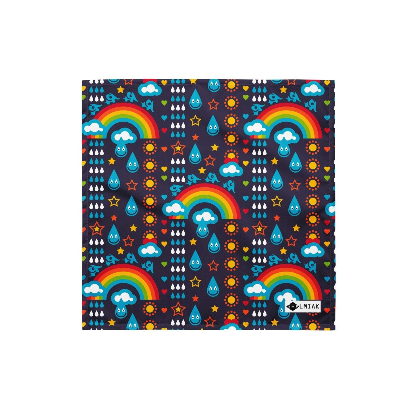 Bandana - RAINBOWPHANT blue