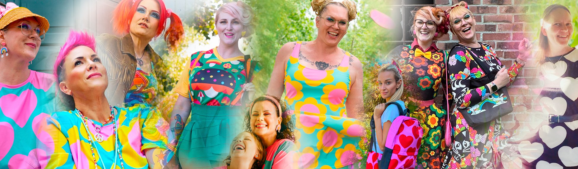 Banner with samples of products by SHALMIAK.