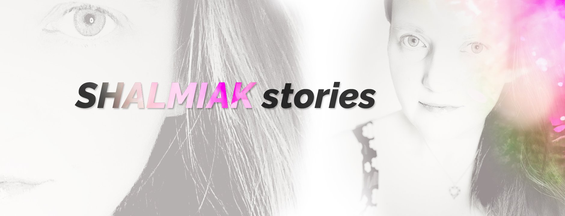 SHALMIAK stories. Banner photo with designer Sari Ahokainen.