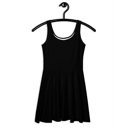 Skater Dress - BASIC black