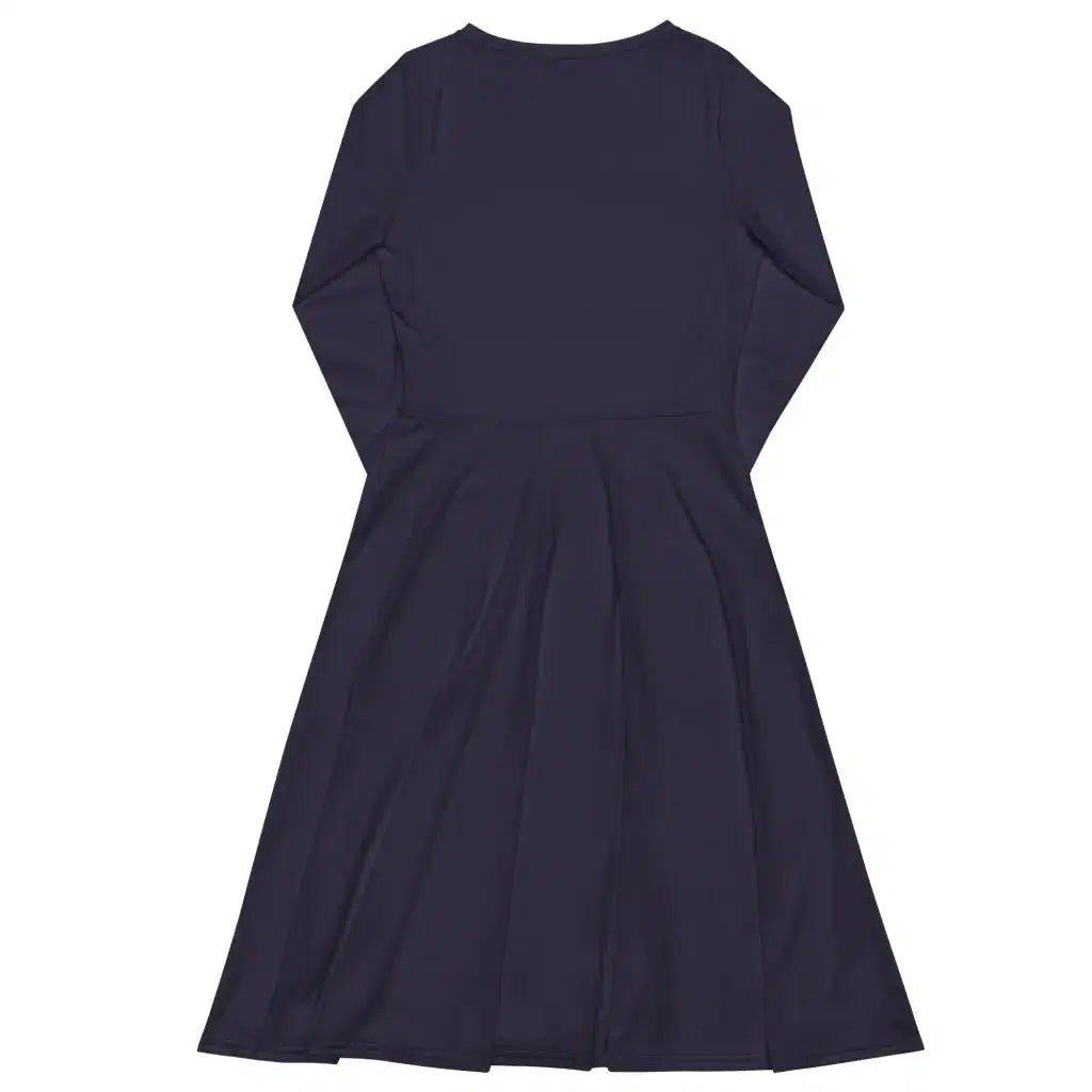 Midi Dress - BASIC dark blue