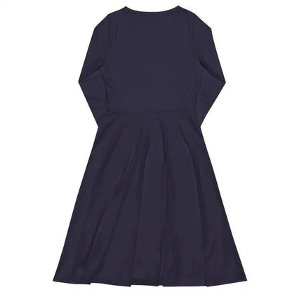Midi Dress - BASIC dark blue