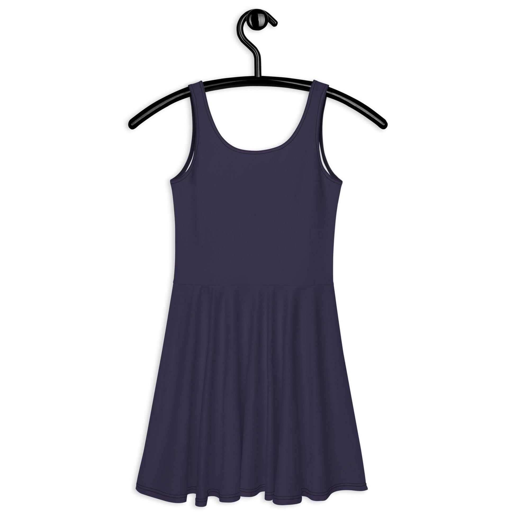 Skater Dress - BASIC dark blue