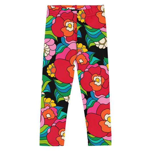 Kids' Leggings -2- BELLADRAMA - Big Bold Bloom Print
