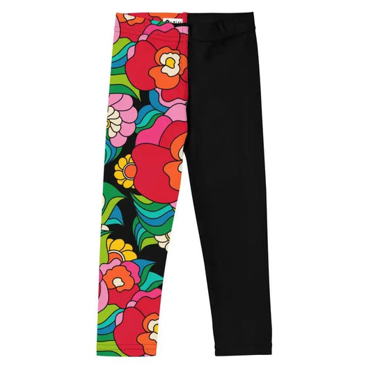 Kids' Leggings - BELLADRAMA - Big Bold Bloom Print