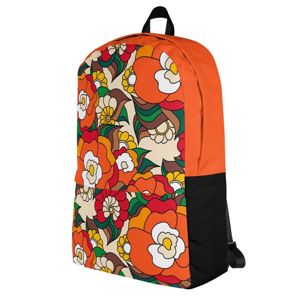 Backpack - BELLADRAMA retro - Big Bold Bloom Print