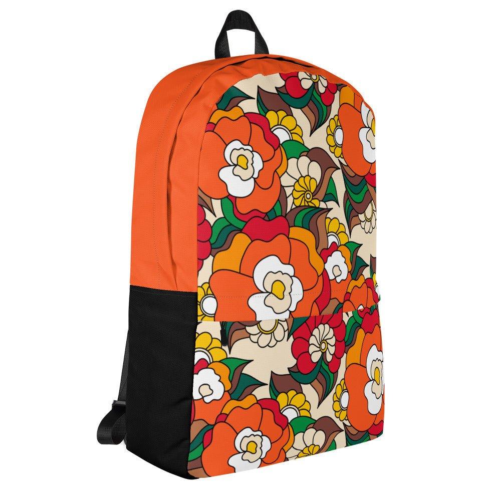 Backpack - BELLADRAMA retro - Big Bold Bloom Print