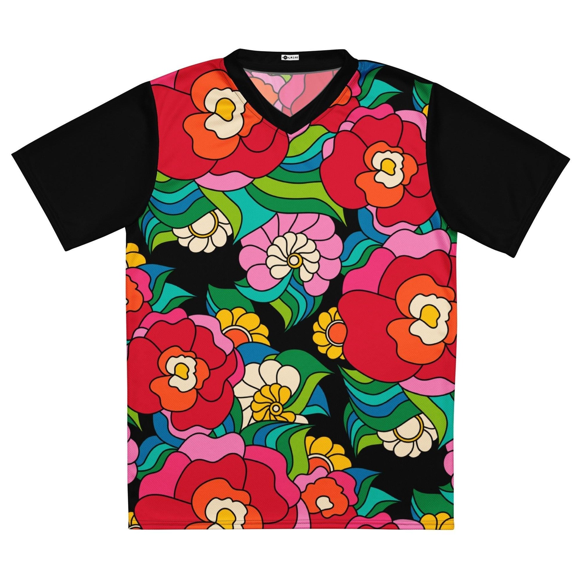Sports Jersey - BELLADRAMA - Sports Jersey - Big bold bloom print 6XL