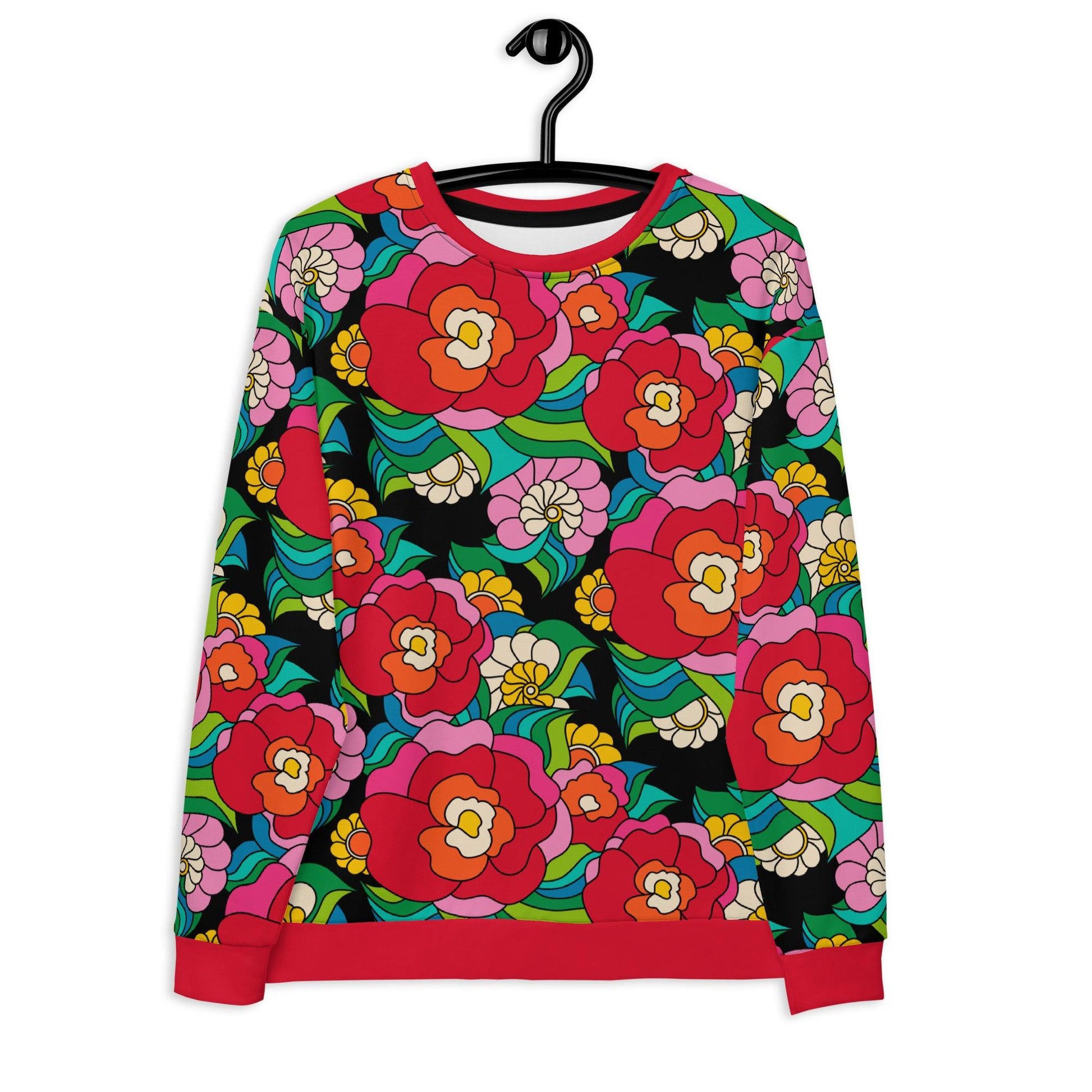 Sweatshirt - BELLADRAMA - Big Bold Bloom Print