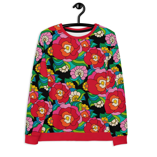 Sweatshirt - BELLADRAMA - Big Bold Bloom Print