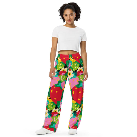 Pants - BERRYLEI - Colorful Strawberry Print