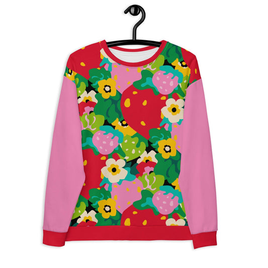 Sweatshirt - BERRYLEI - Colorful Strawberry Print