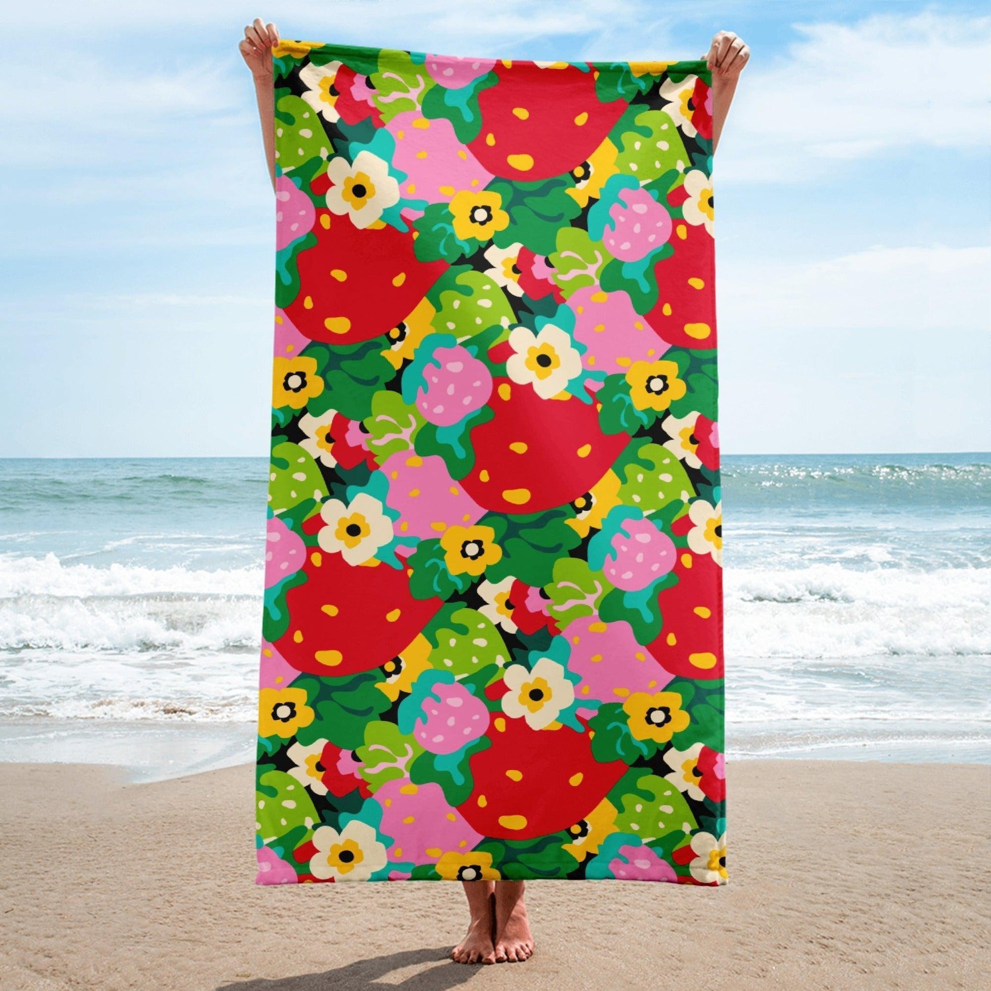 Towel - BERRYLEI - Colorful Strawberry Print