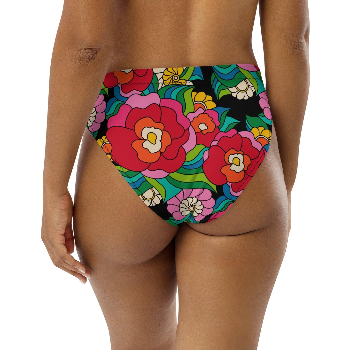 Bikini Bottom - BELLADRAMA - Big Bold Bloom Print