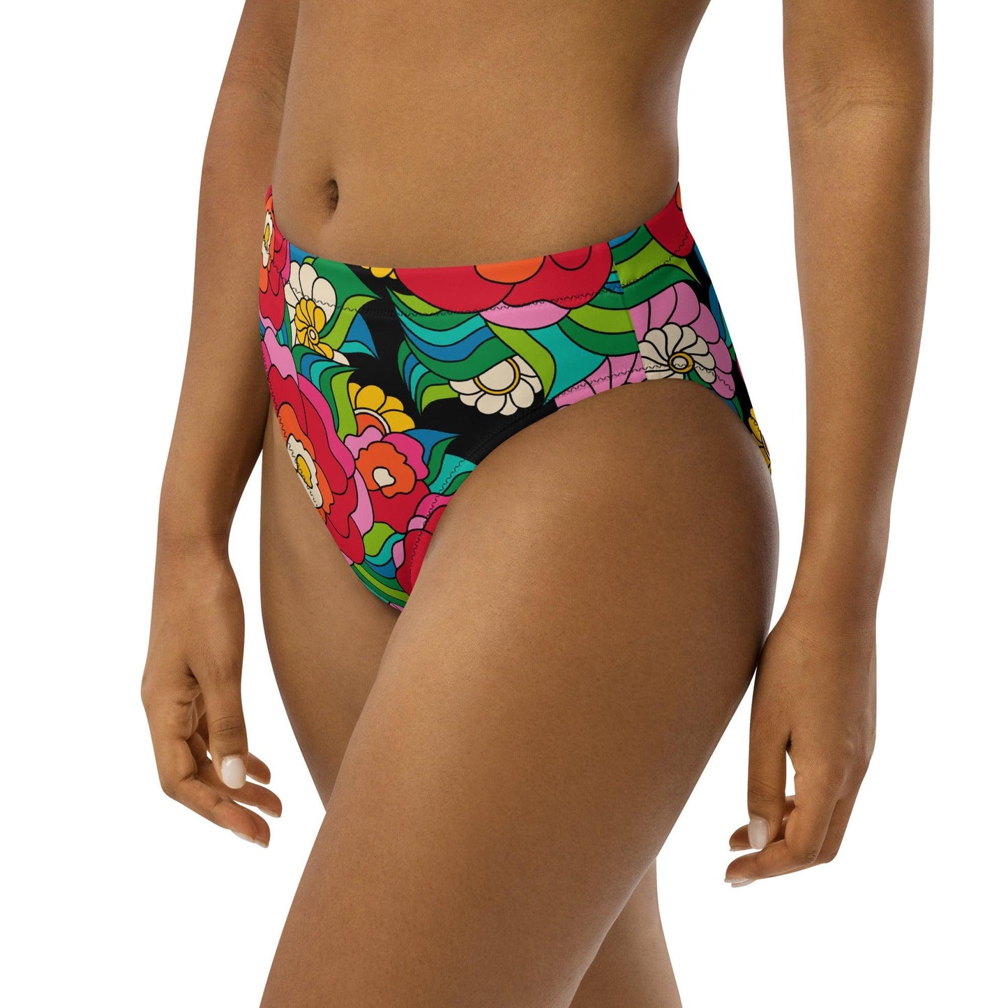 Bikini Bottom - BELLADRAMA - Big Bold Bloom Print