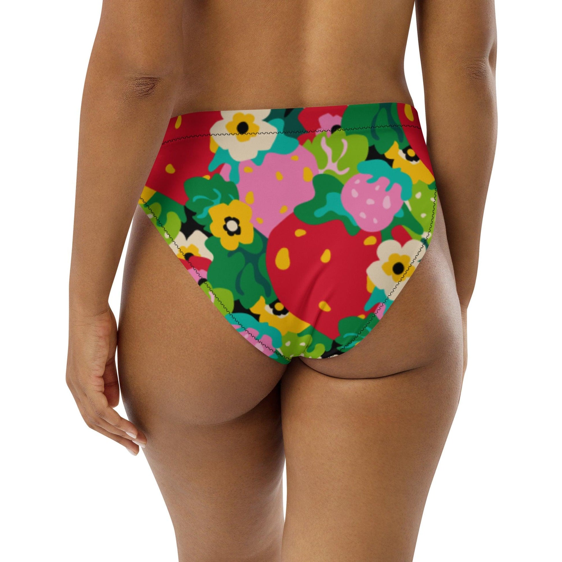 Bikini Bottom - BERRYLEI - Colorful Strawberry Print
