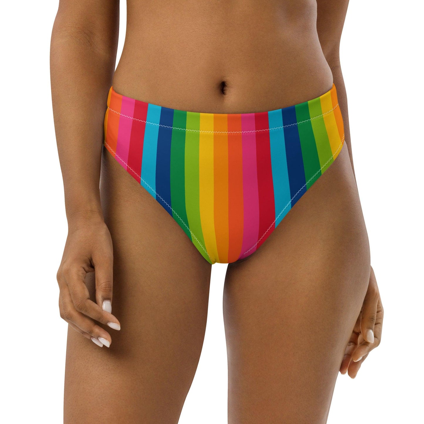 Bikini Bottom - RAINBOW STRIPE vertical