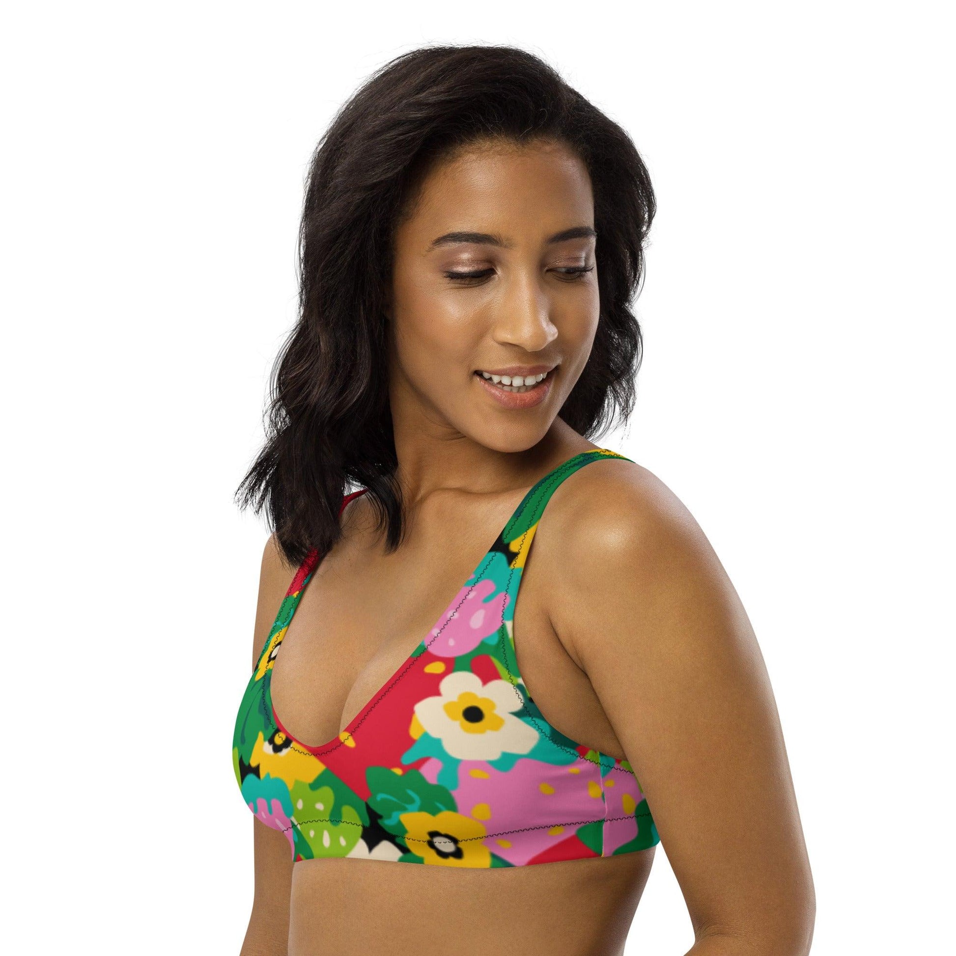 Bikini Top - BERRYLEI - Colorful Strawberry Print