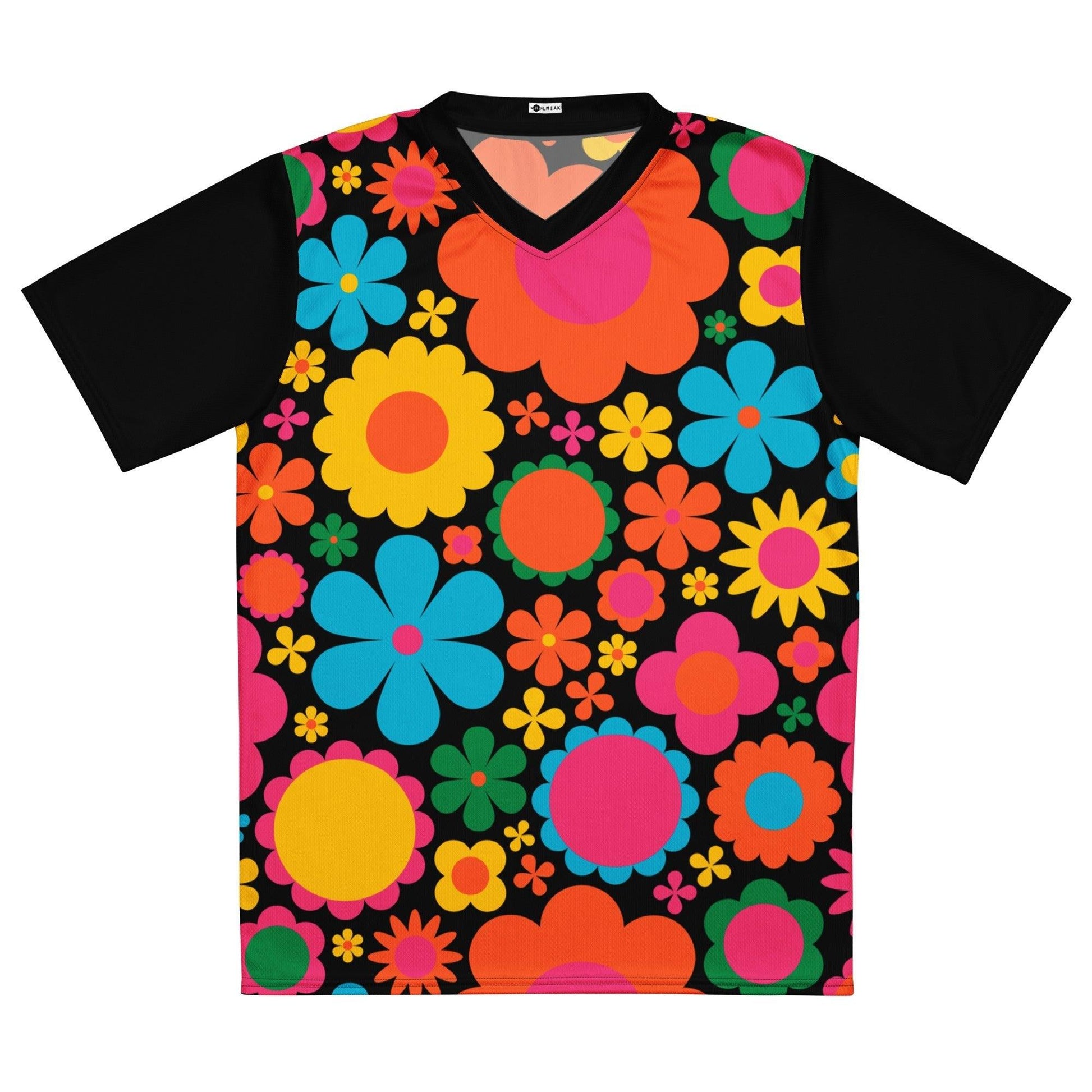 Sports Jersey - BLOOMPOP happy - Sports Jersey - Colorful bloom print 6XL