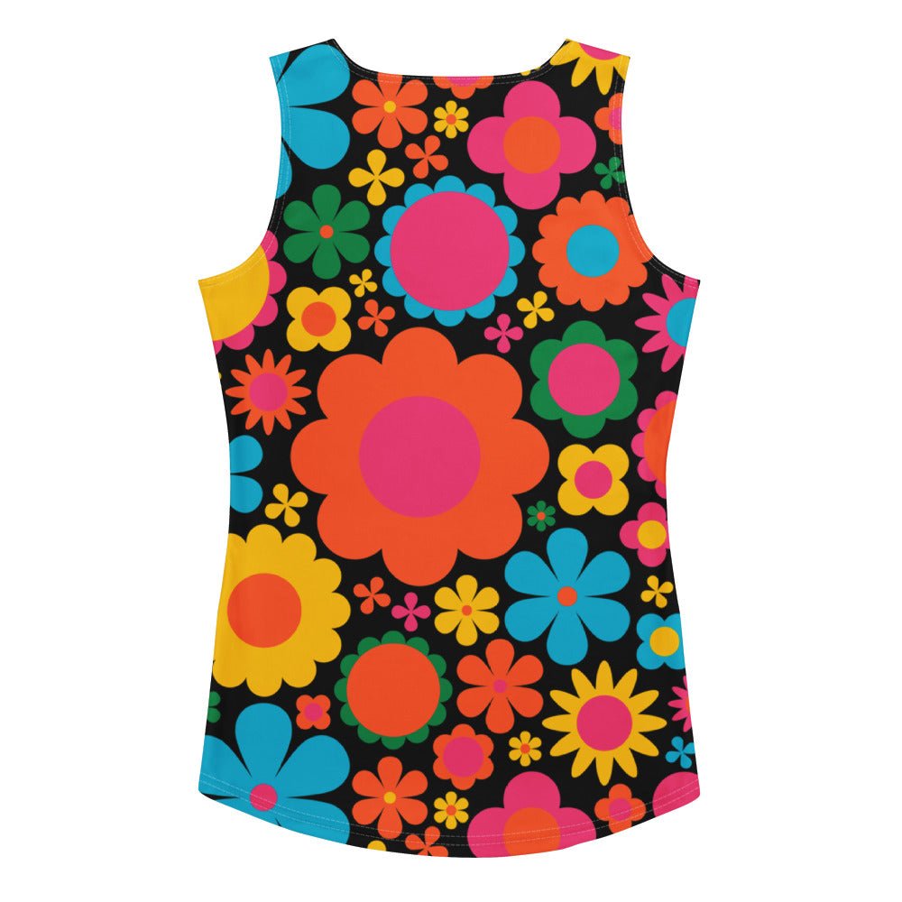 Tank Top - BLOOMPOP happy - Popping Bloom Print