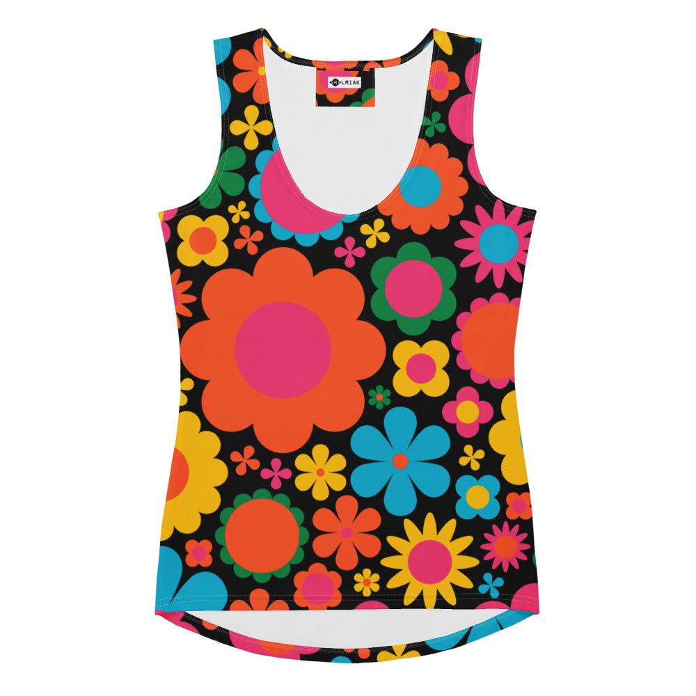 Tank Top - BLOOMPOP happy - Popping Bloom Print