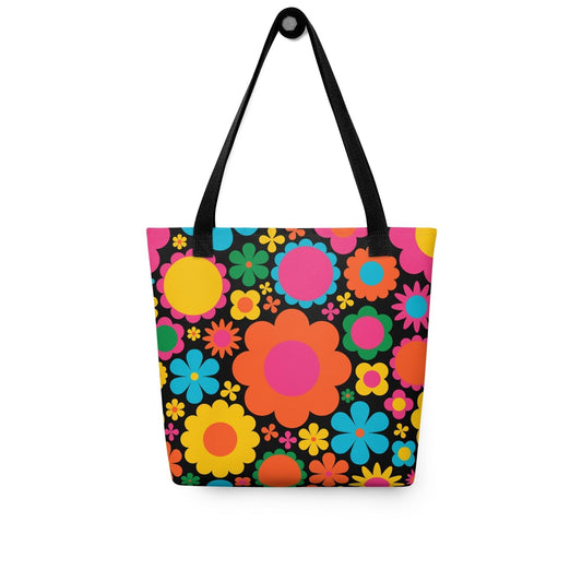 Tote Bag - BLOOMPOP happy - Popping Bloom Print