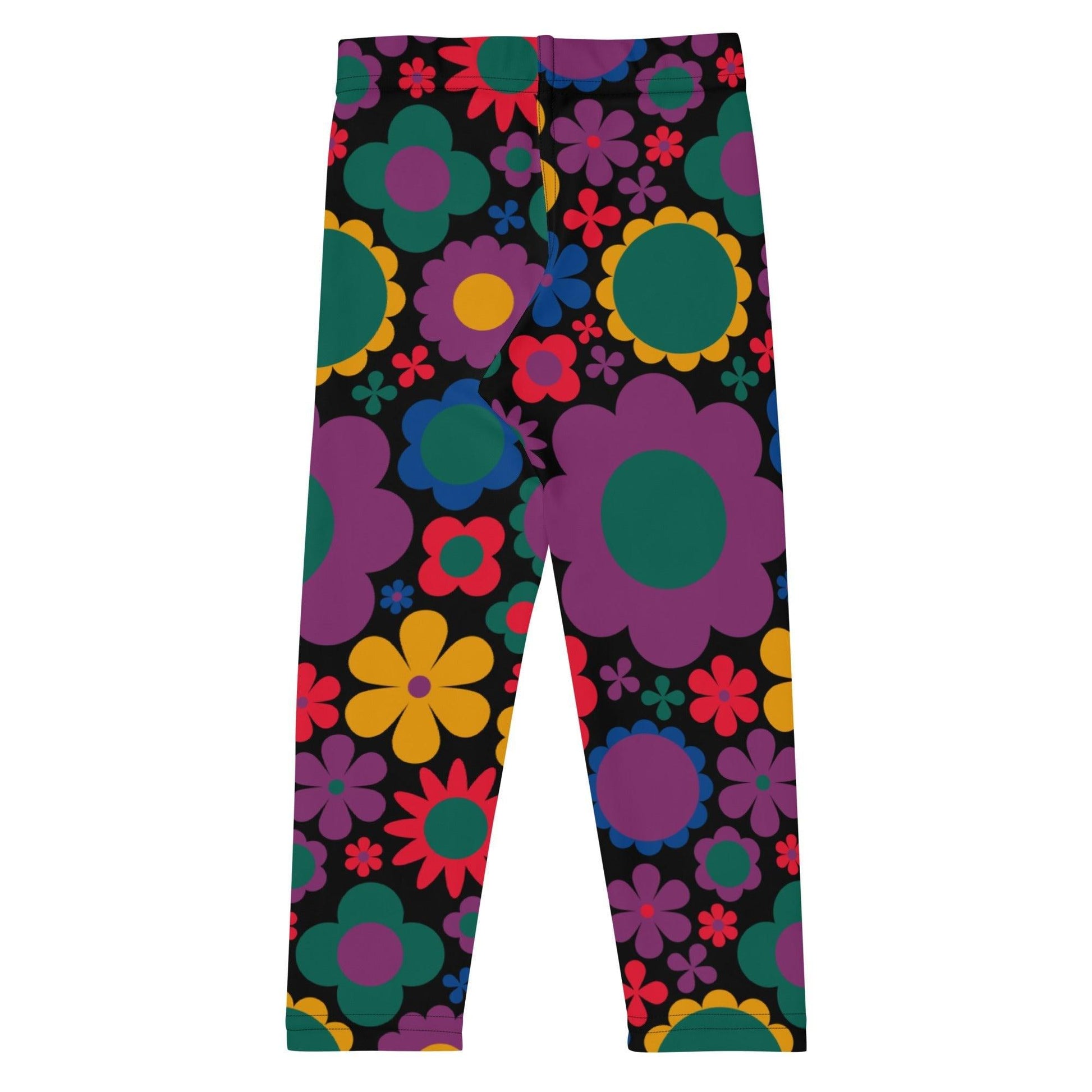 Kids' Leggings -2- BLOOMPOP misty - Popping Bloom Print