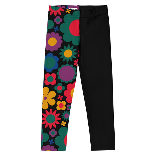 Kids' Leggings - BLOOMPOP misty - Popping Bloom Print