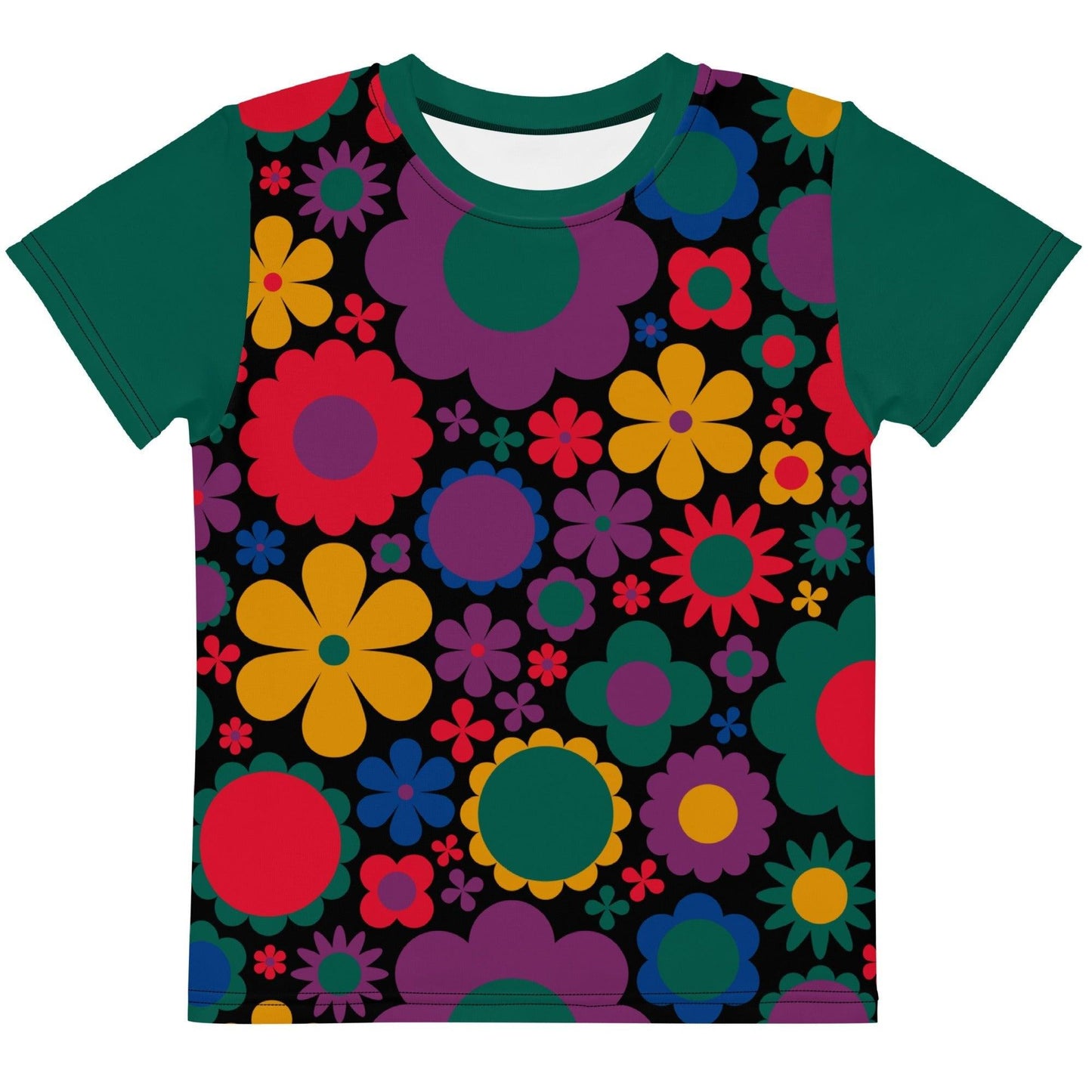 Kids' T-Shirt - BLOOMPOP misty - Popping Bloom Print