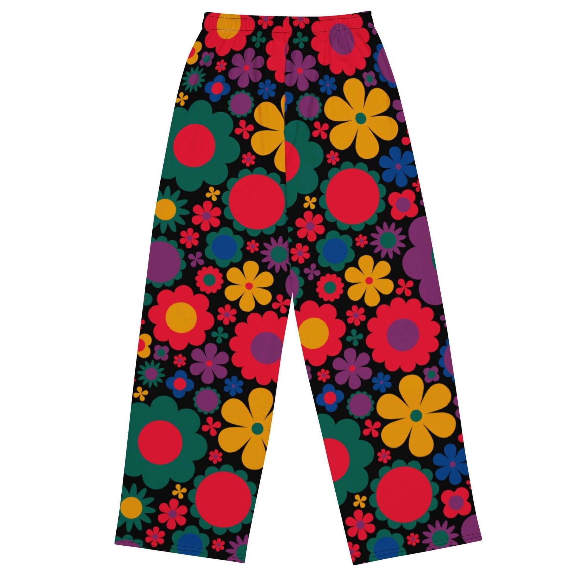 Pants - BLOOMPOP misty - Popping Bloom Print