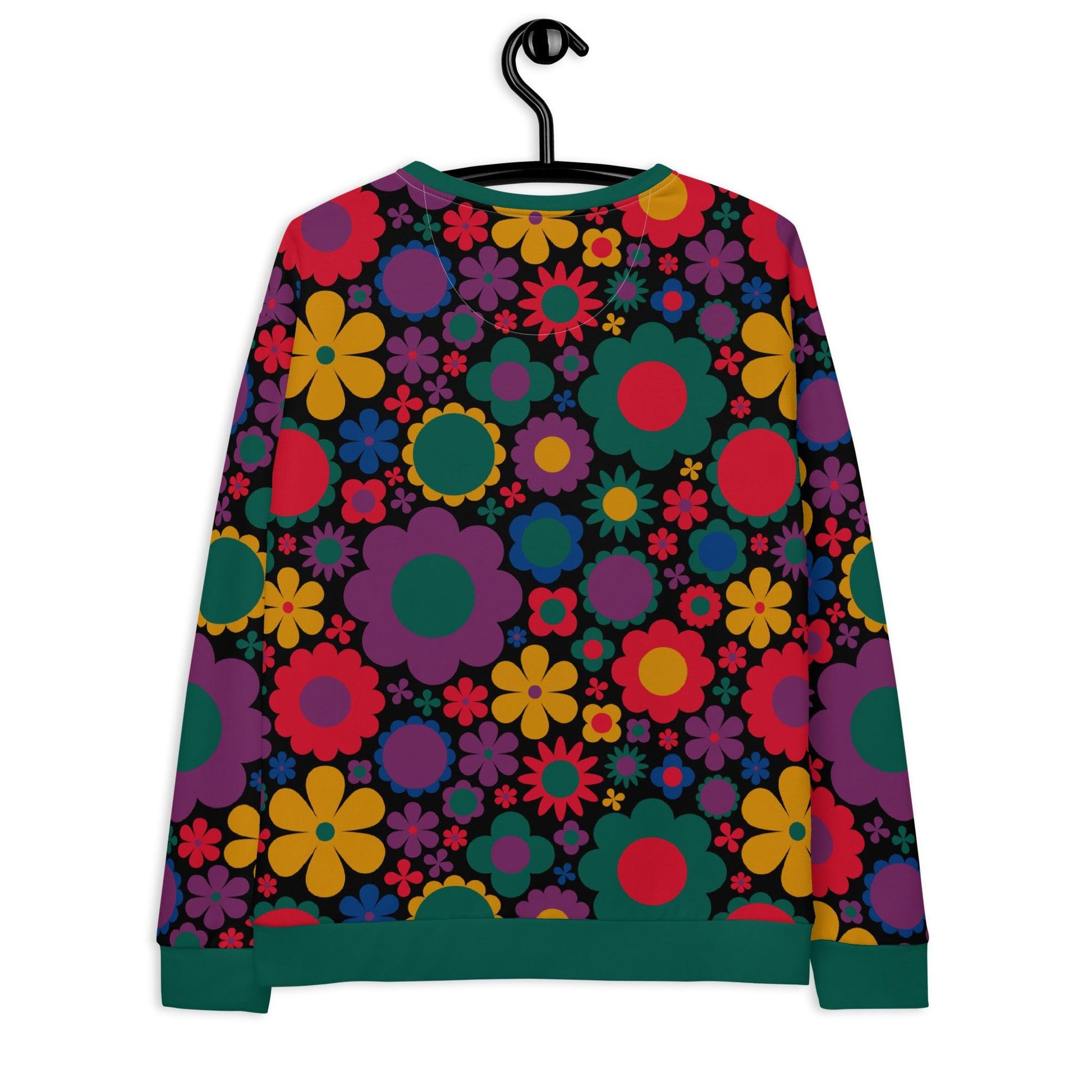 Sweatshirt - BLOOMPOP misty - Popping Bloom Print