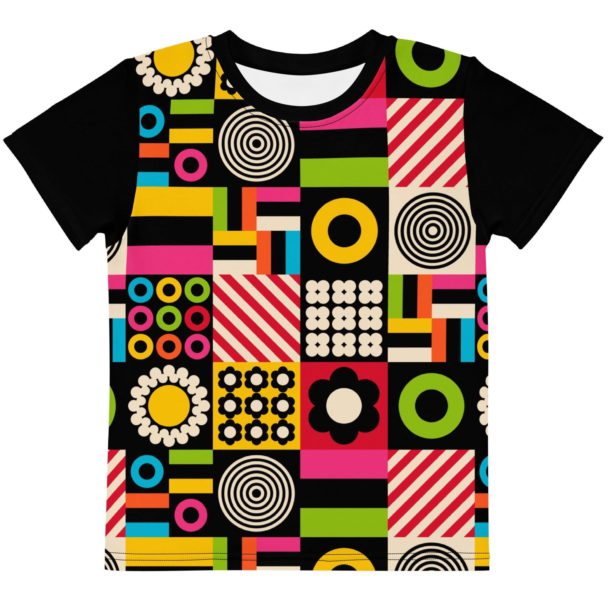 Kids' T-Shirt - CANDYBOX - Bold Candy Shapes