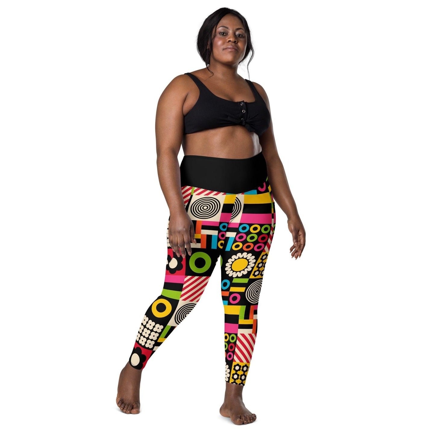 Leggings With Pockets - CANDYBOX - Bold Candy Shapes