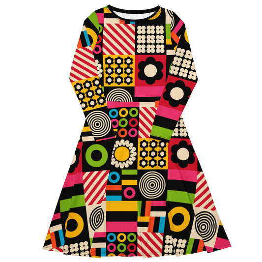 Midi Dress - CANDYBOX - Bold Candy Shapes