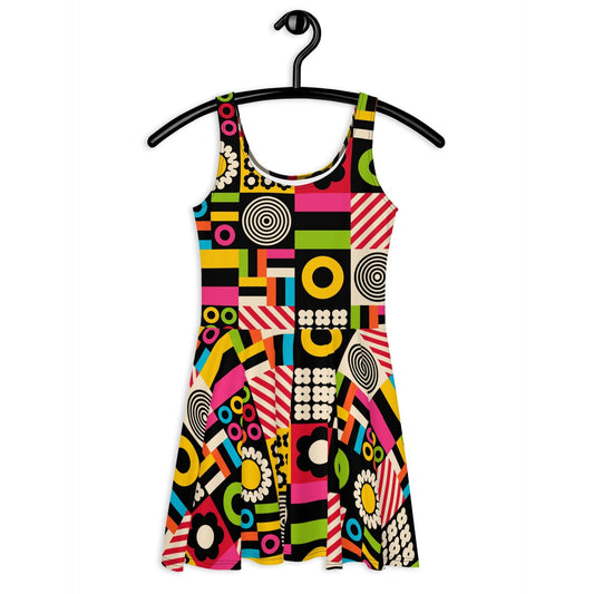 Skater Dress - CANDYBOX - Bold Candy Shapes