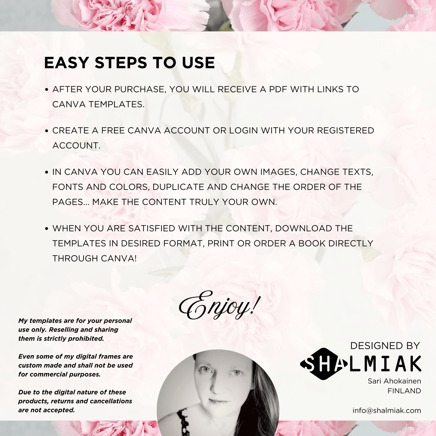 Canva Templates - You & Me Love Story - Photo Book