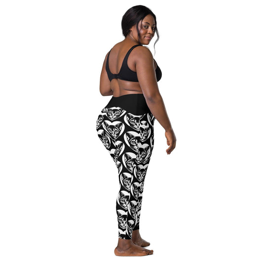 CAT BREED LEGGINGS with pockets - ABYSSINIAN - HERTTAHOUND