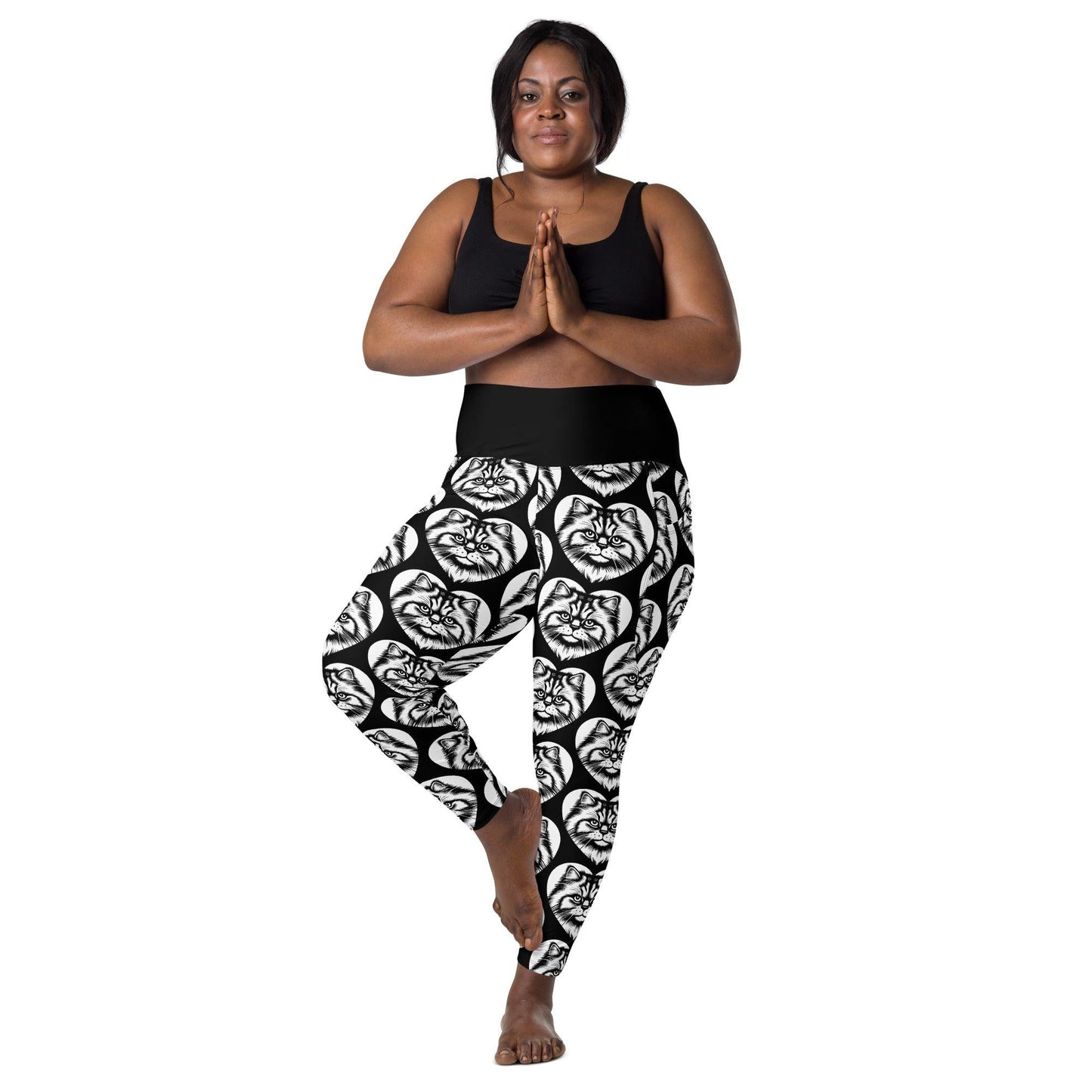 CAT BREED LEGGINGS with pockets - BRITISH LONGHAIR - HERTTAHOUND