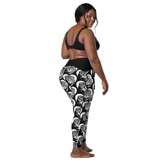 CAT BREED LEGGINGS with pockets - SCOTTISH FOLD - HERTTAHOUND