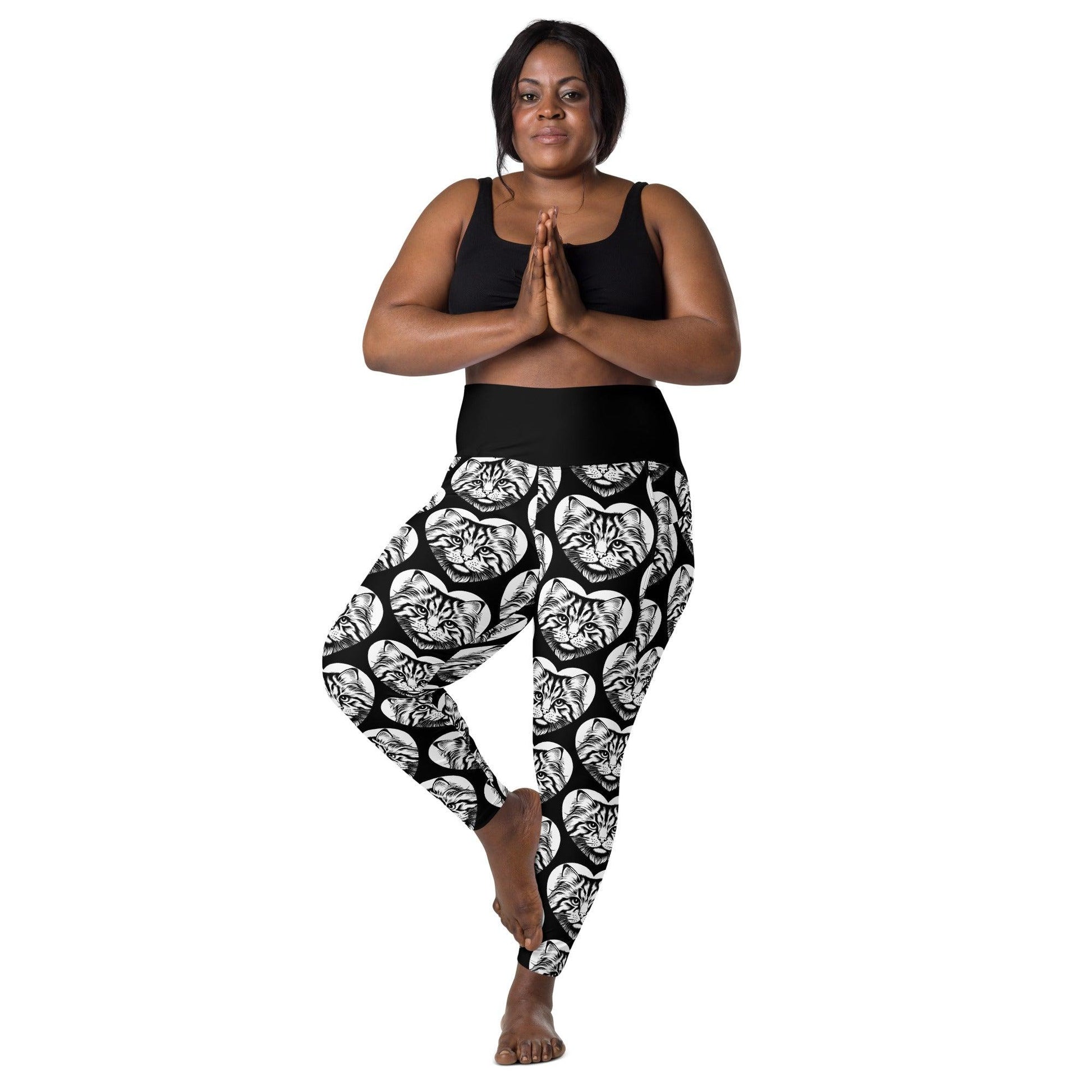 CAT BREED LEGGINGS with pockets - SIBERIAN - HERTTAHOUND