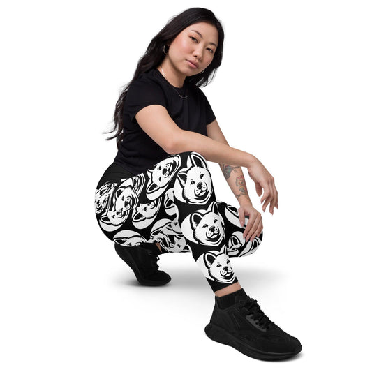 Dog breed leggings with pockets - AKITA - HERTTAHOUND 6XL
