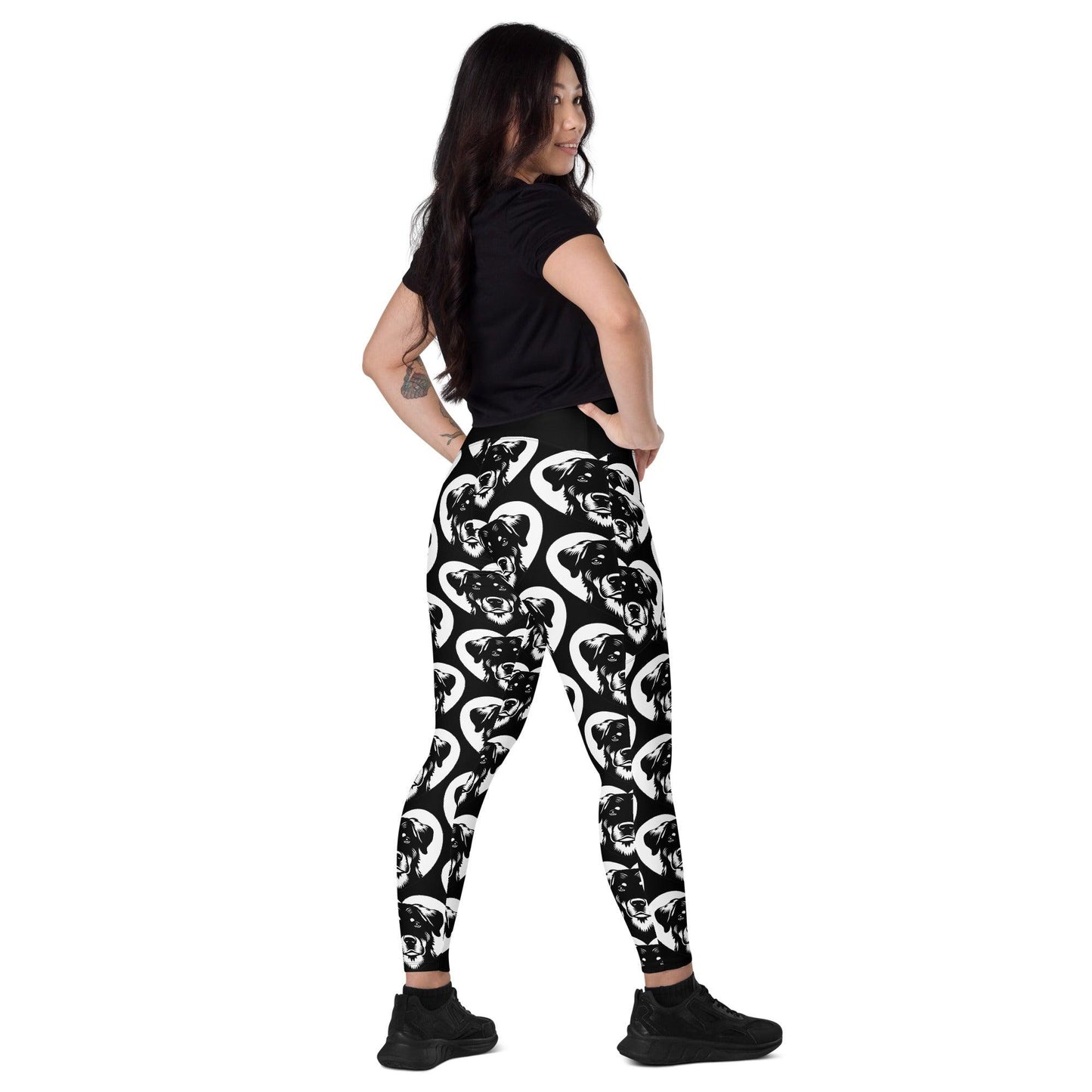 Dog breed leggings with pockets - BEAUCERON - HERTTAHOUND
