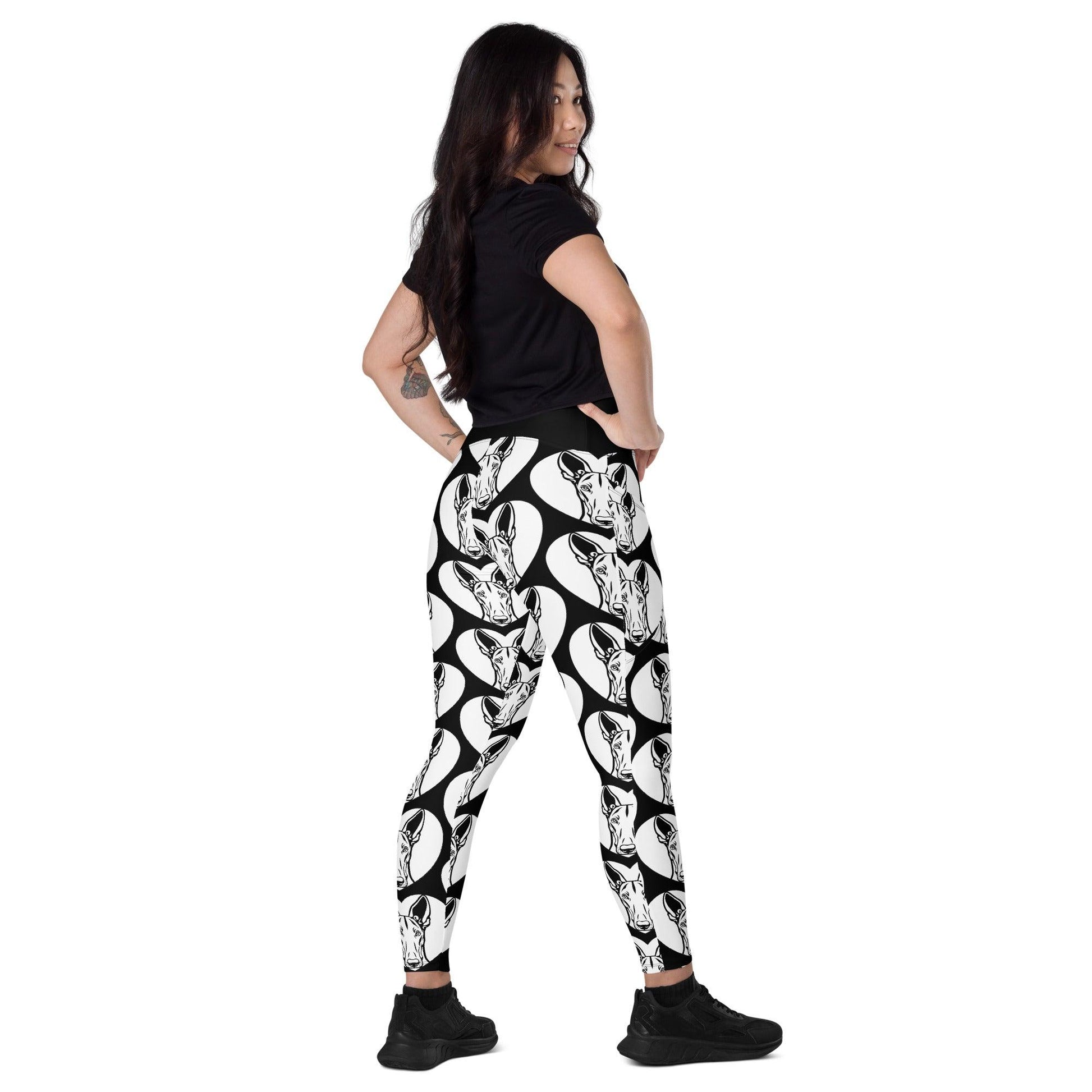 Dog breed leggings with pockets - IBIZAN HOUND 2 - HERTTAHOUND