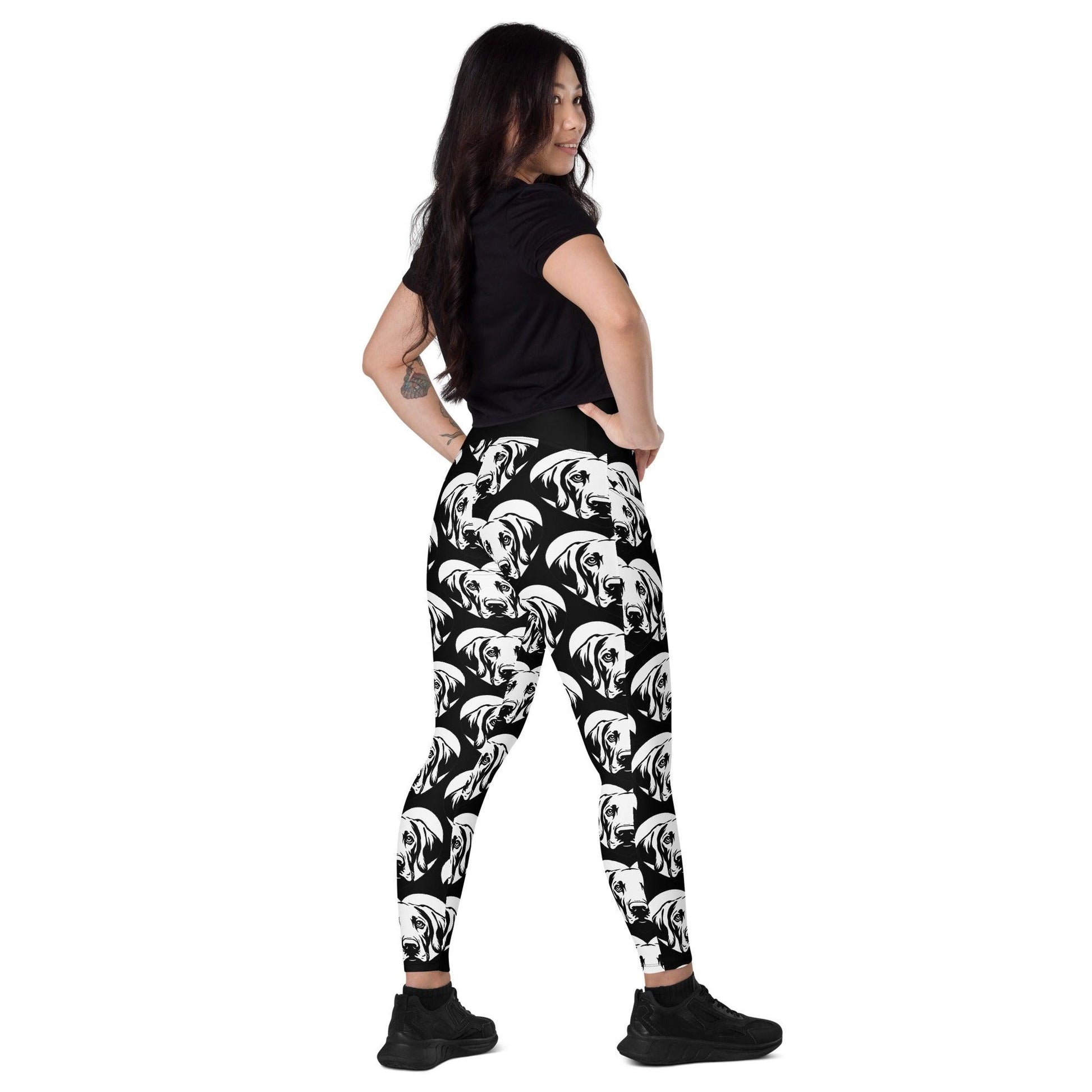 Dog breed leggings with pockets - POINTER - HERTTAHOUND