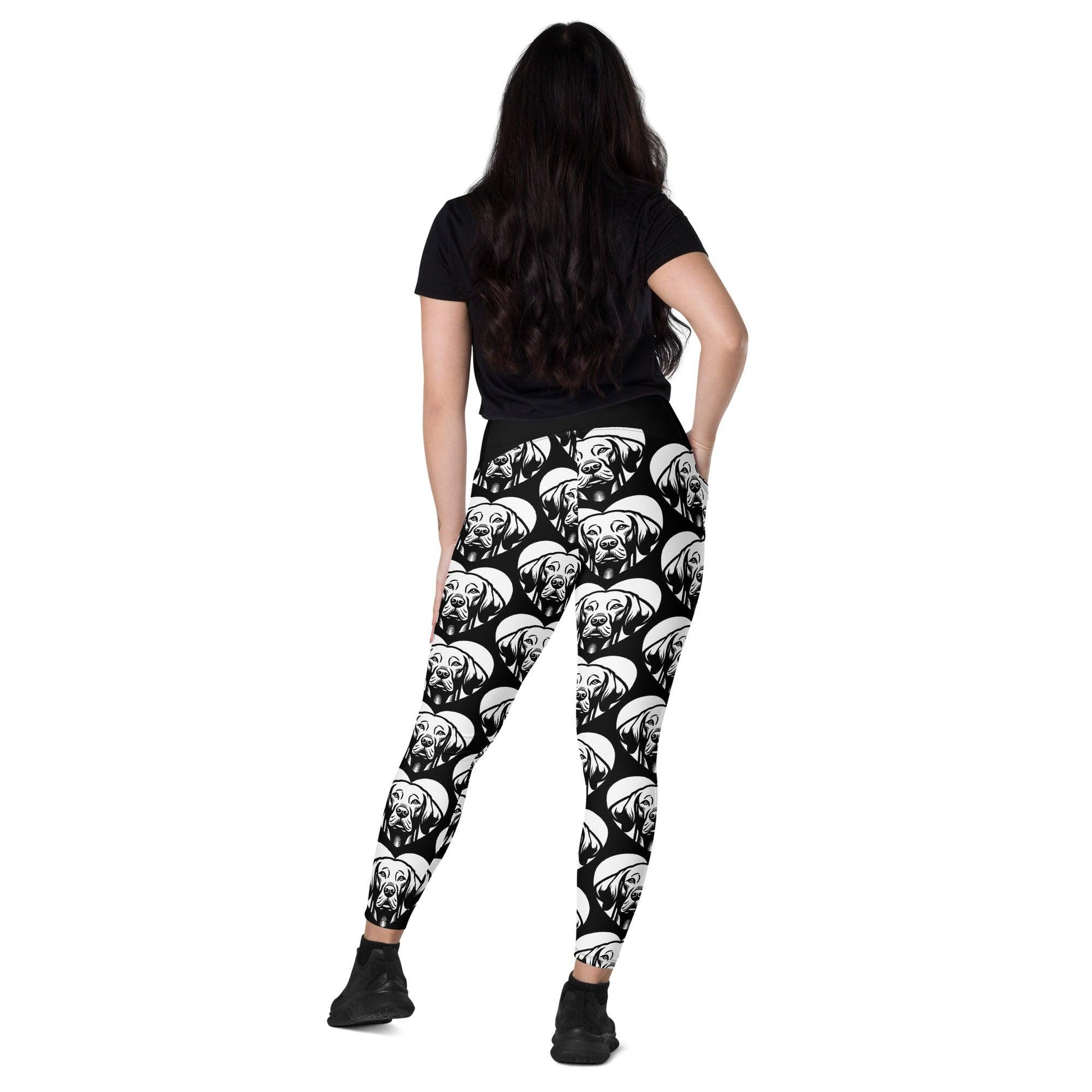 Dog breed leggings with pockets - VIZSLA - HERTTAHOUND