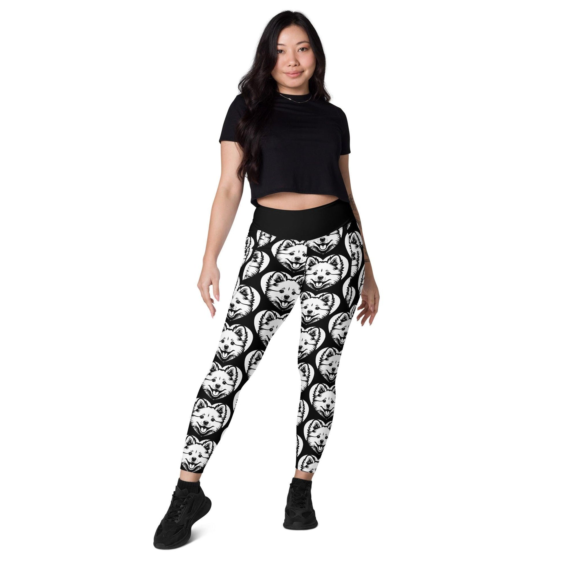 Dog breed leggings with pockets - VOLPINO ITALIANO - HERTTAHOUND